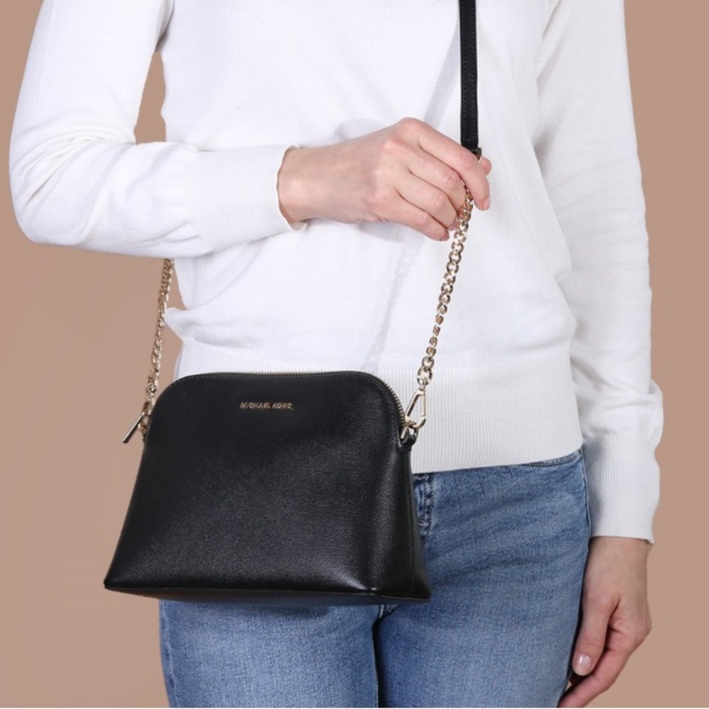 Michael Kors Cindy Saffiano Dome Crossbody